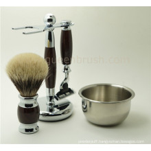Top Quality Badger Shaving Brush Collection with Bowl